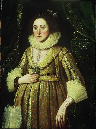 A portrait of (likely) Katherine, wife of Esme Stuart, third Duke of Lennox.