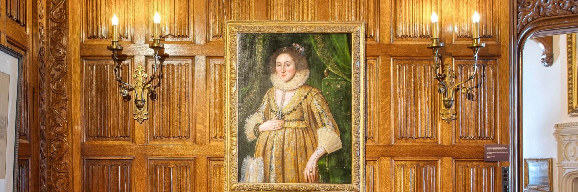 A portrait of (likely) Katherine, wife of Esme Stuart, third Duke of Lennox