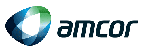 The logo for Amcor.