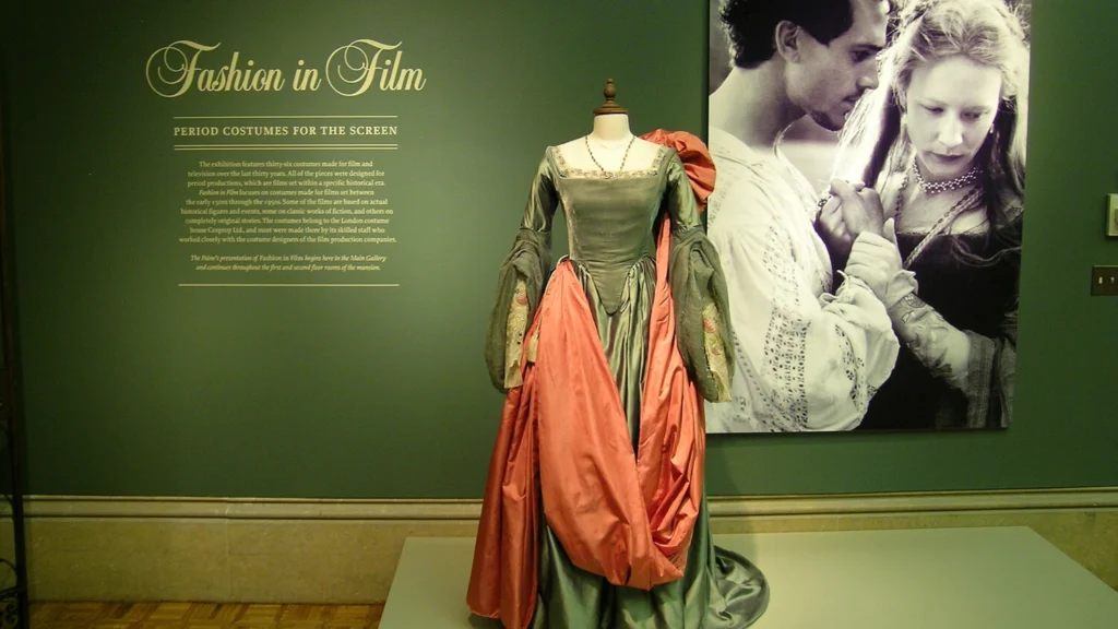 A costume from a movie on view in the Main Gallery.
