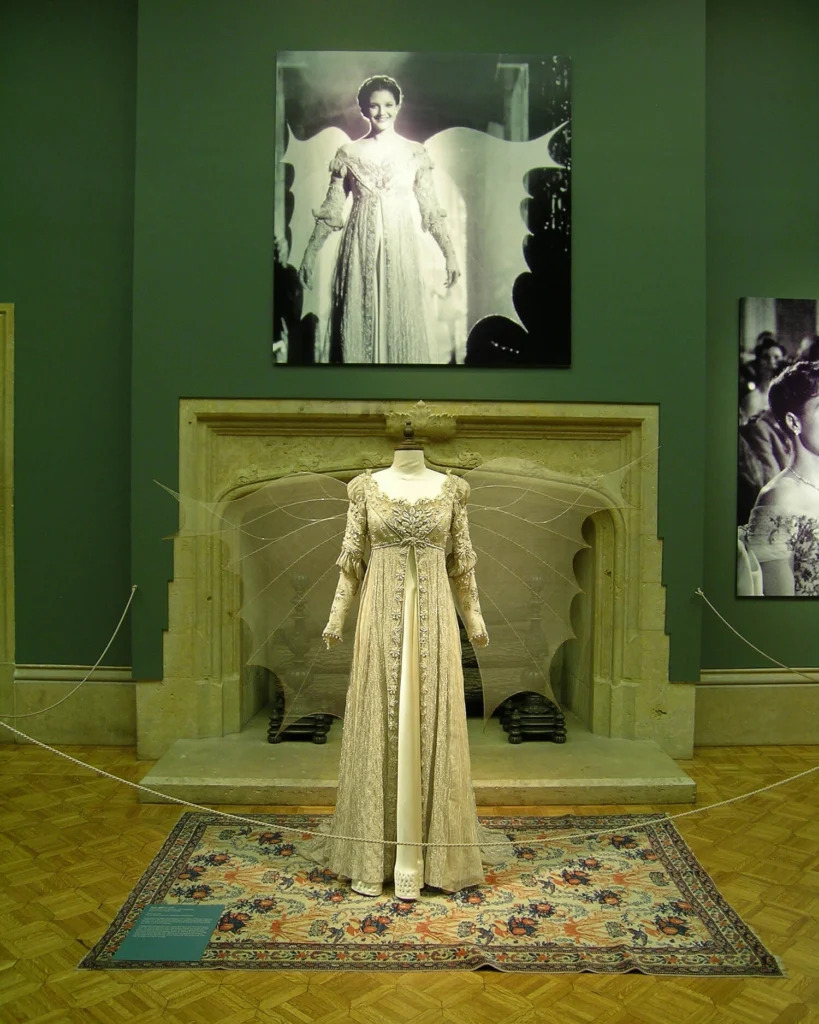 A costume from a movie on view in the Main Gallery.