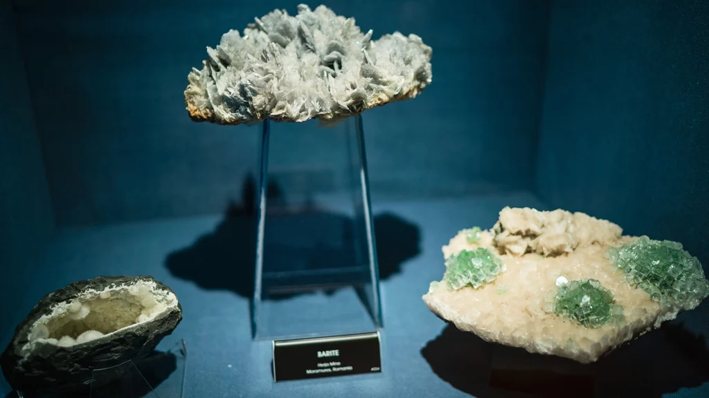 Three gemstones