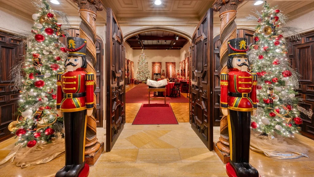 The opening party scene of Nutcracker in the Castle.