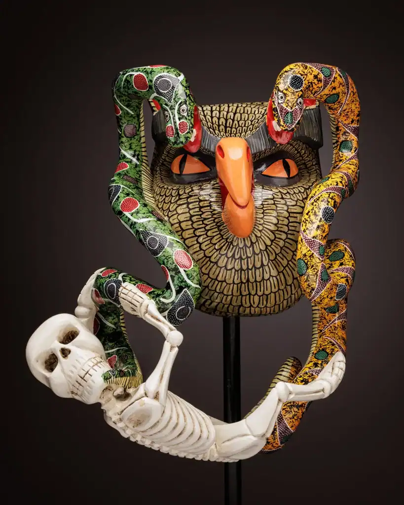 A Mexican mask.
