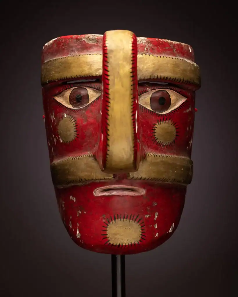 A Mexican mask.