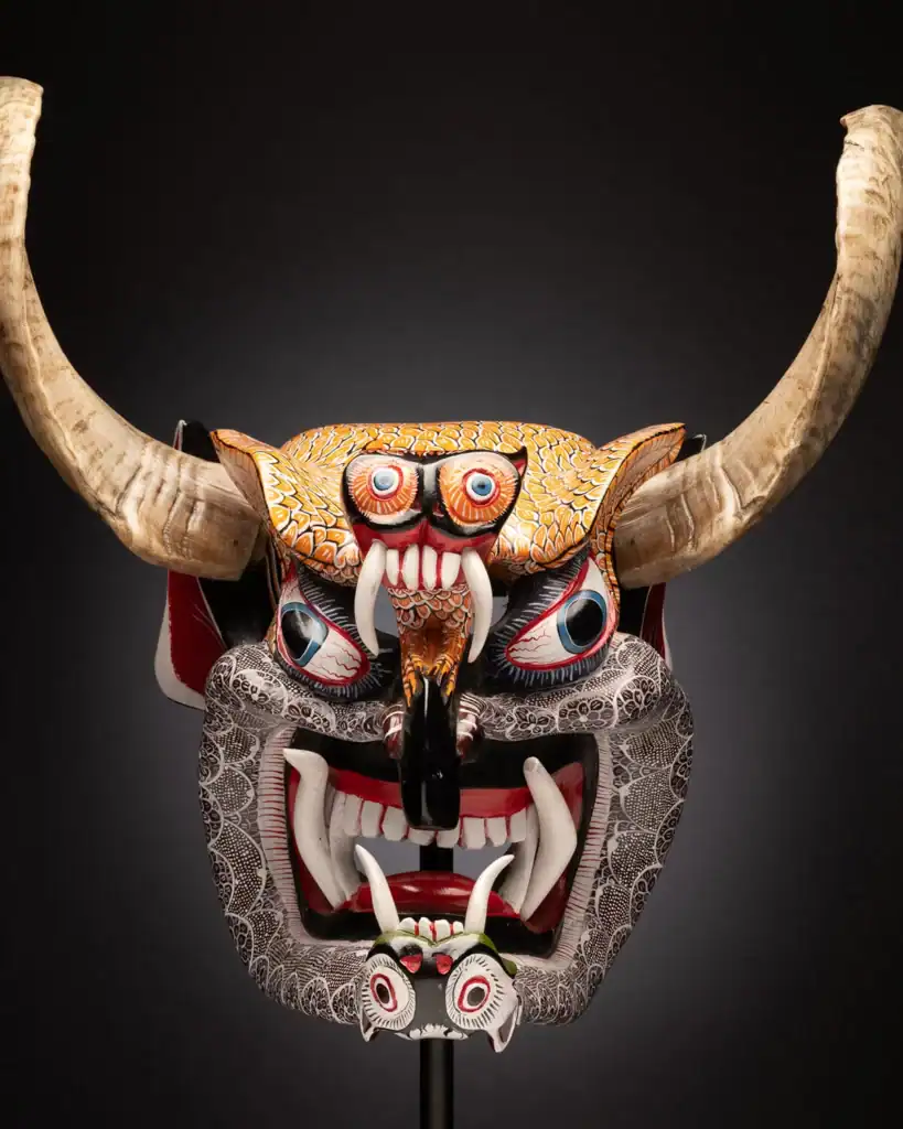 A Mexican mask.