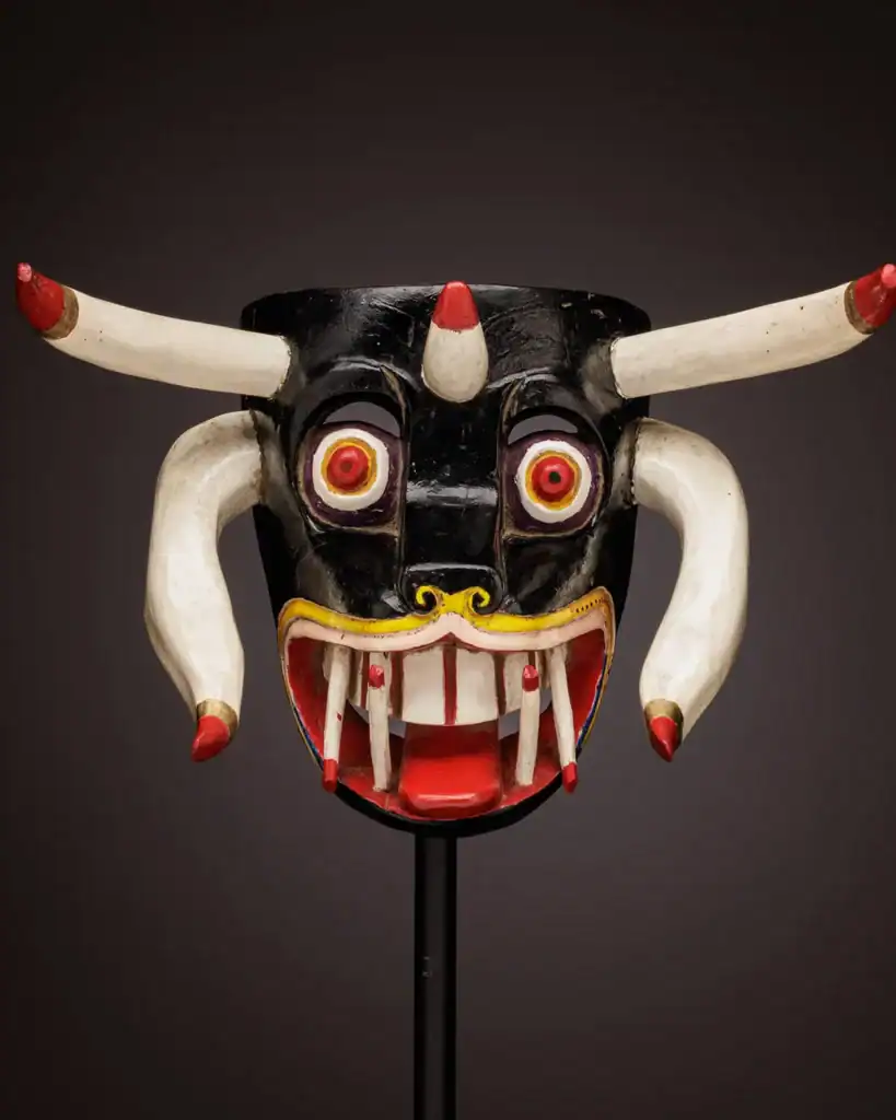 A Mexican mask.