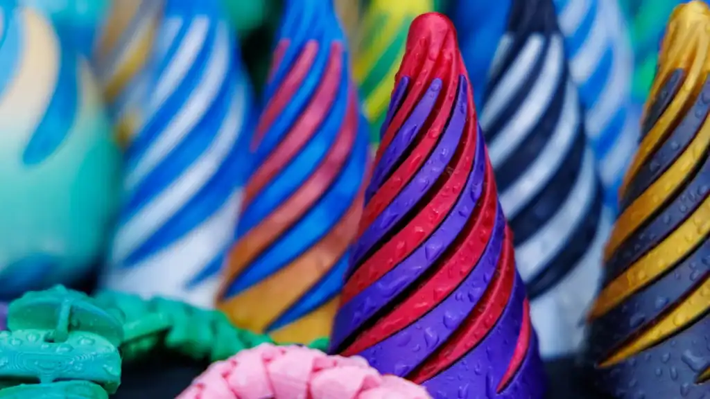 Colorful crafts at Festival of Spring