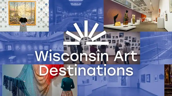 Wisconsin Art Destinations collage